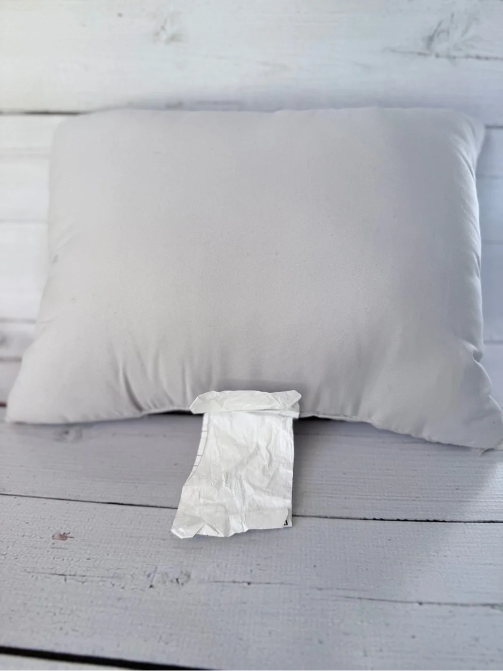 Threshold Neutral Fringe Diamond Accent Pillow - Light Gray